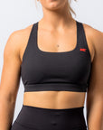 Embody X Strap Crop - Black