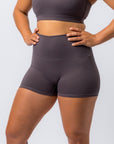 Embody Booty Shorts - Grey