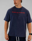 Men’s Relaxed Fit Tee - Navy blue