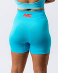 Seamless Booty Shorts - Oceania's Blue