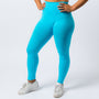 Seamless Tights - Oceania's Blue