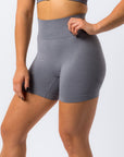 Seamless Booty Shorts - Alto Grey