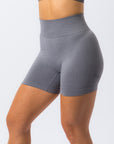 Seamless Booty Shorts - Alto Grey